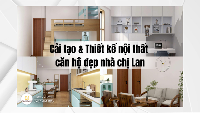 các công trình tư vấn thi công của Nội Thất Tâm Đan